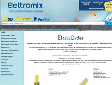 Tablet Screenshot of elettromixonline.com